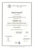 Certyfikat UDT CERT